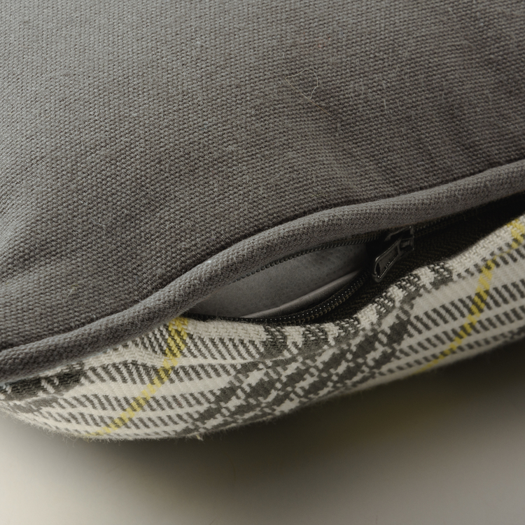 You Got This Plaid Pillow - Cotton, Zipper