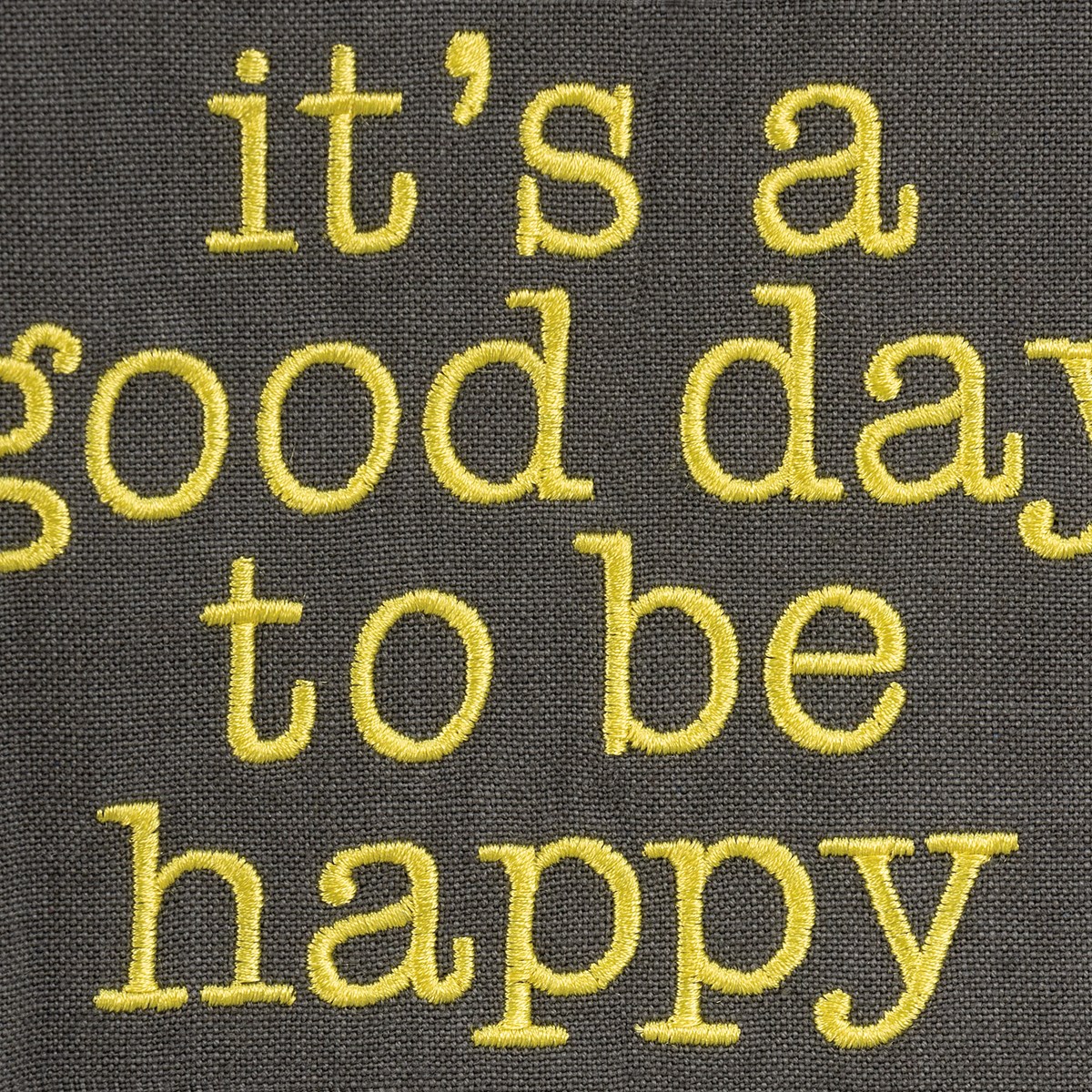 Good Day To Be Happy Kitchen Towel Set - Cotton