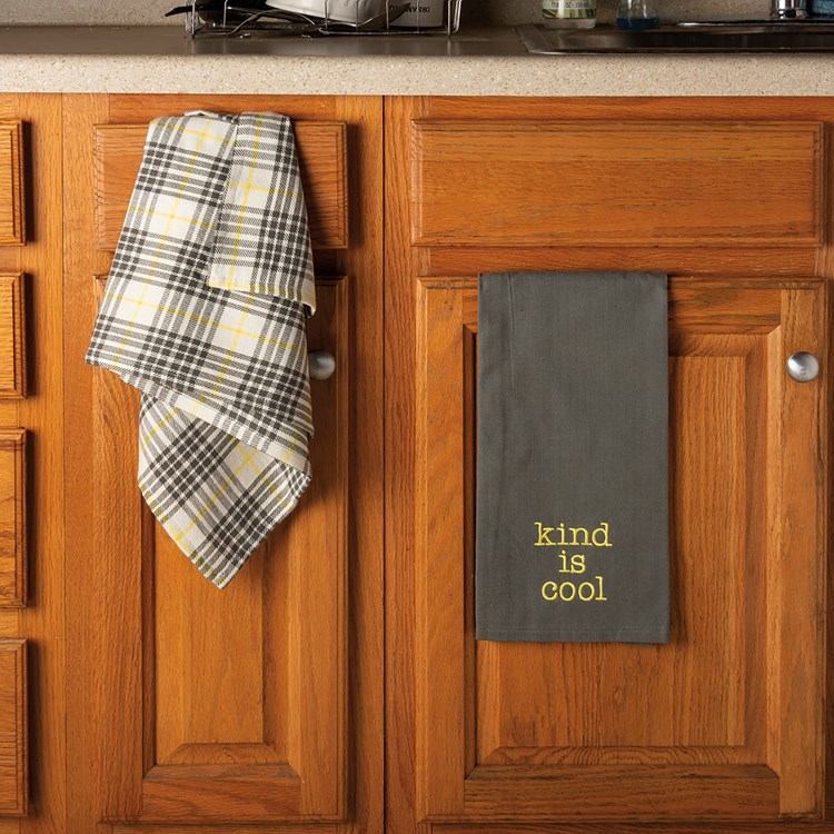 Kind Is Cool Kitchen Towel Set - Cotton
