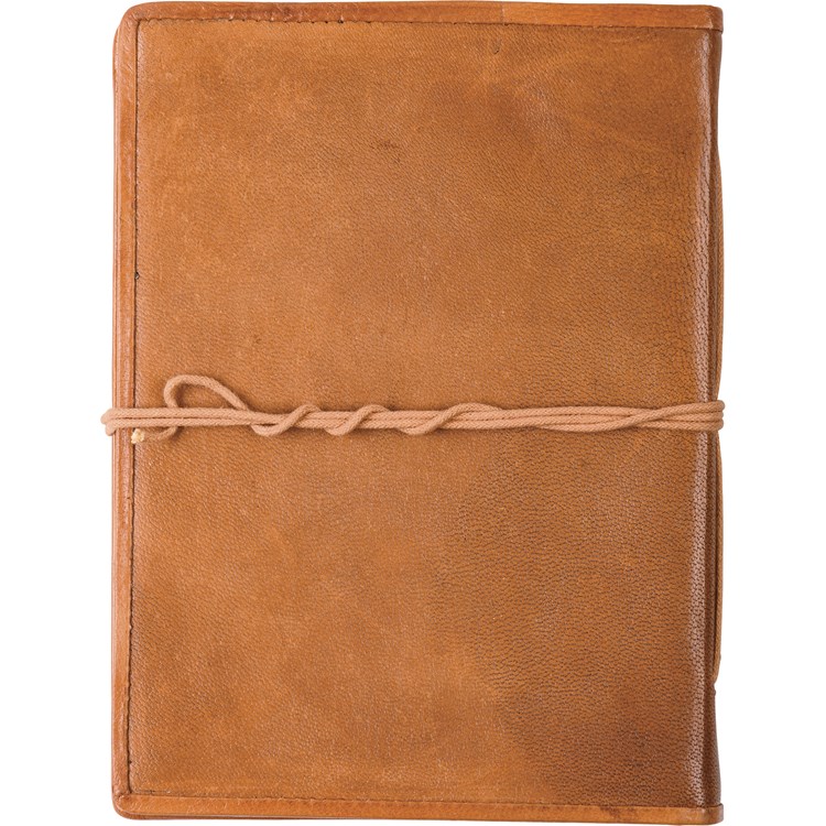 See The Good Be The Light Journal - Leather, Paper