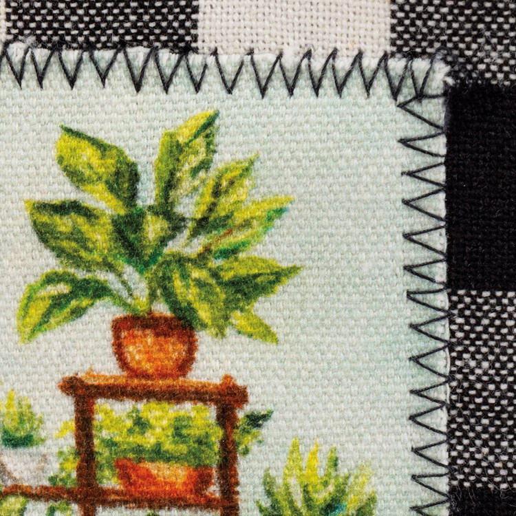 Plants Green Thumb Nursery Kitchen Towel - Cotton