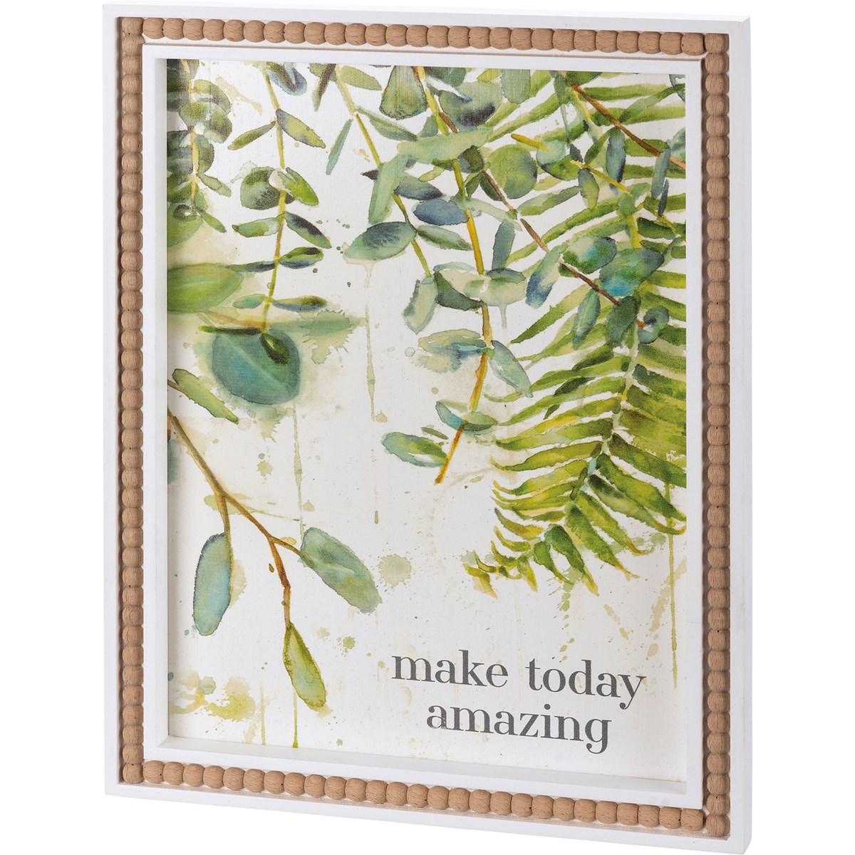 Make Today Amazing Framed Wall Art - Wood