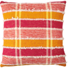 Happy Stripes Pillow - Cotton, Zipper