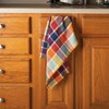 Block Multi Plaid Kitchen Towel - Cotton