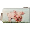Farm Family Everything Pouch Set - Cotton, Faux Leather, Metal