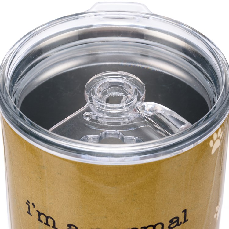 I'm A Normal Cat Lady Coffee Tumbler - Stainless Steel, Plastic