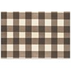 Brown Buffalo Check Paper Placemat Pad - Paper