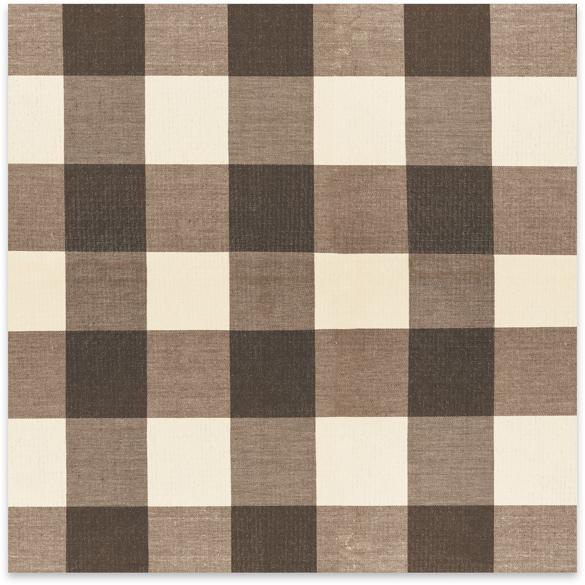 Brown Buffalo Check Paper Table Runner - Paper