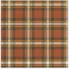 Fall Plaid Paper Table Runner - Paper