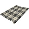 Black And White Plaid Paper Table Runner - Paper