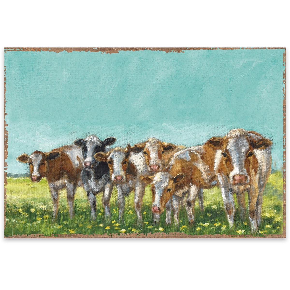 Cows Paper Placemat Pad - Paper