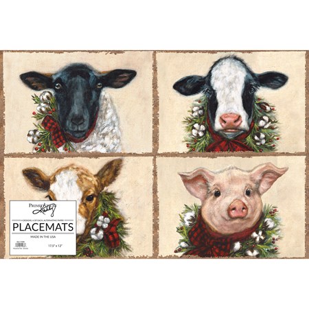 Merry Farm Paper Placemat Pad - Paper