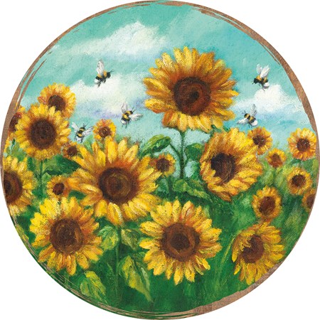 Sunflower Paper Placemat - Paper