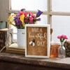 Have A Beeutiful Day Inset Box Sign - Wood, Felt