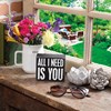All I Need Is You Box Sign - Wood