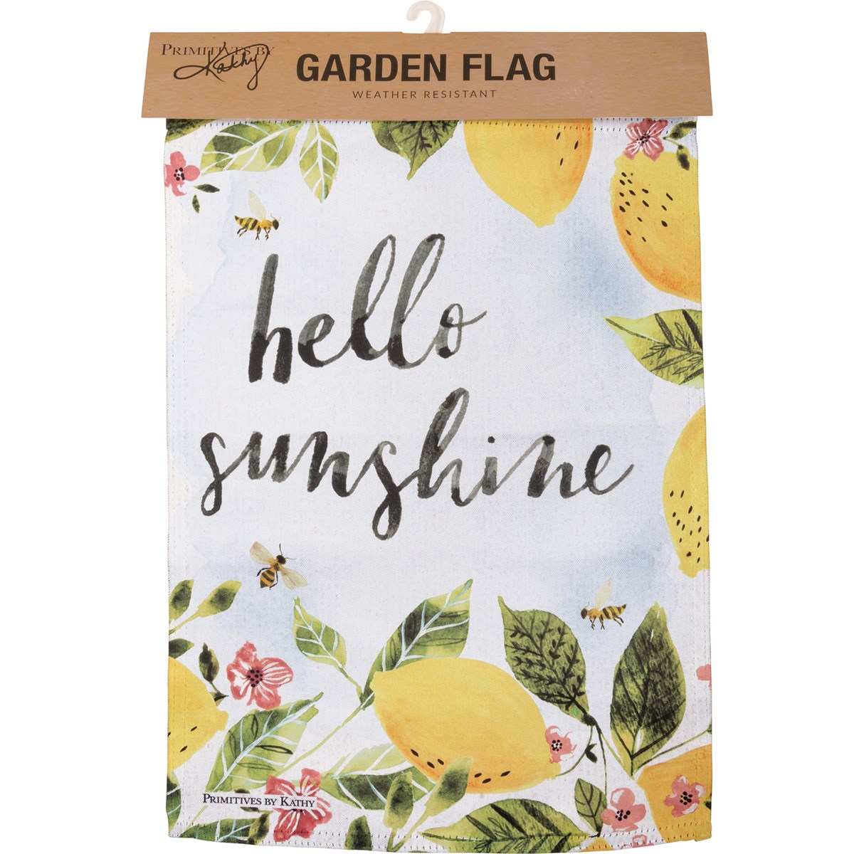 Hello Sunshine Garden Flag - Polyester