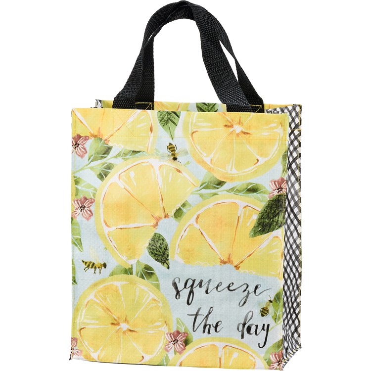 Squeeze The Day Daily Tote - Post-Consumer Material, Nylon