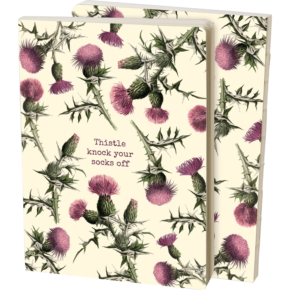 Thistle Knock Your Socks Off Journal - Paper