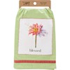 Floral Blessed Kitchen Towel - Cotton, Velvet