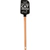 Spatula - Stay At Home Cat Mom - 2.50" x 13" x 0.50" - Silicone, Wood