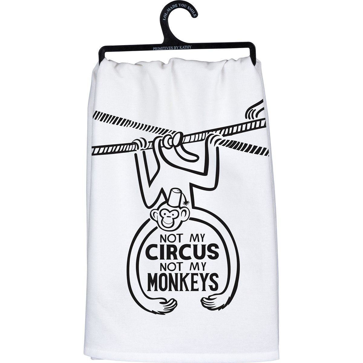 Not My Monkeys Kitchen Towel - Cotton