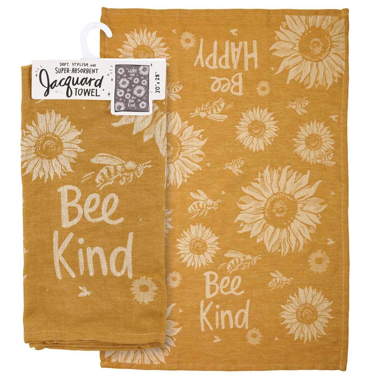 Bee Kind Kitchen Towel - Cotton