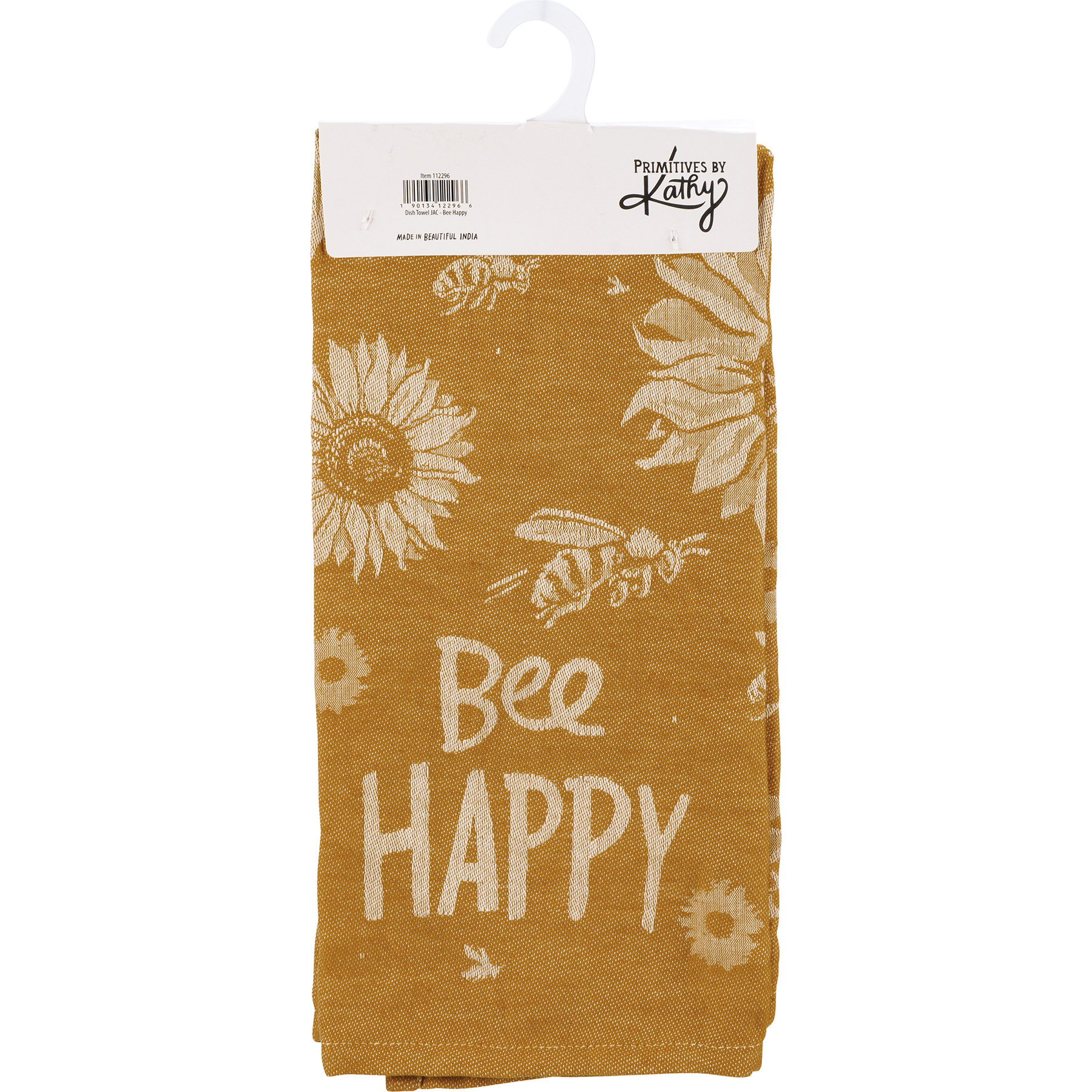 Primitives by Kathy Dish Towel - Bee Happy