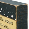 I Told The Stars About You Slat Box Sign - Wood