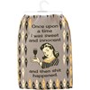 Once I Was Sweet And Innocent Kitchen Towel - Cotton