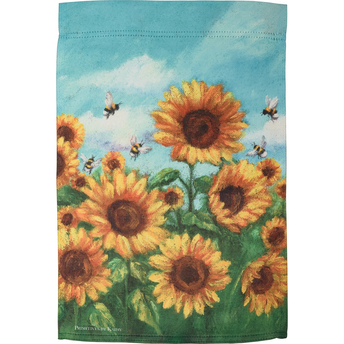 Garden Flag - Sunflower - 12" x 18" - Polyester