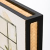 Window Plants Box Sign - Wood, Paper, Rattan