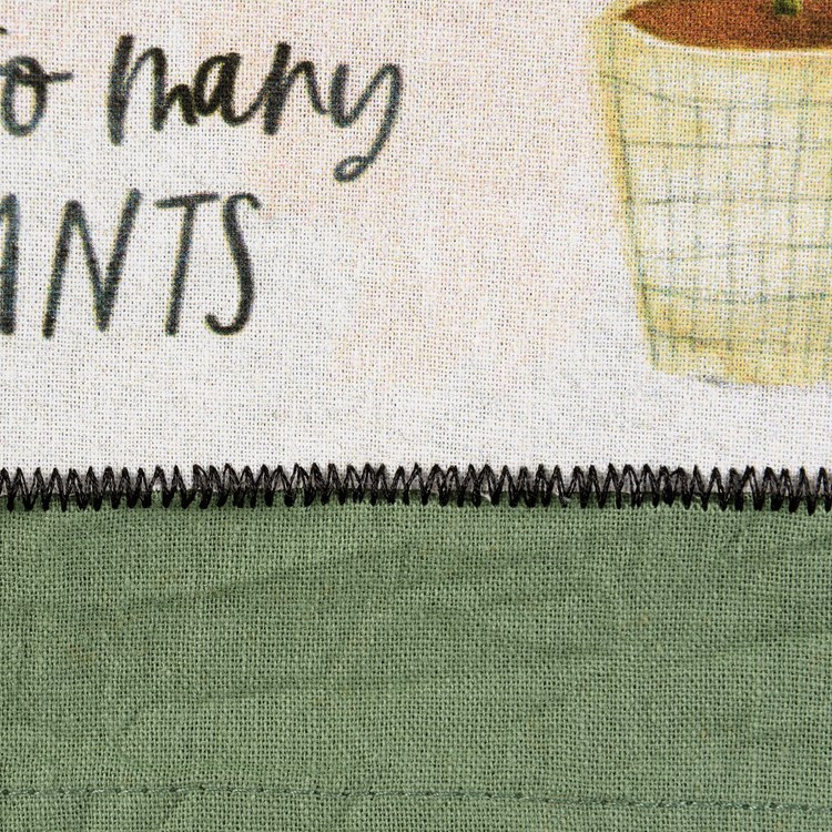 Can Never Have Too Many Plants Kitchen Towel Set - Cotton