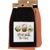 Grow With The Flow Kitchen Towel Set - Cotton