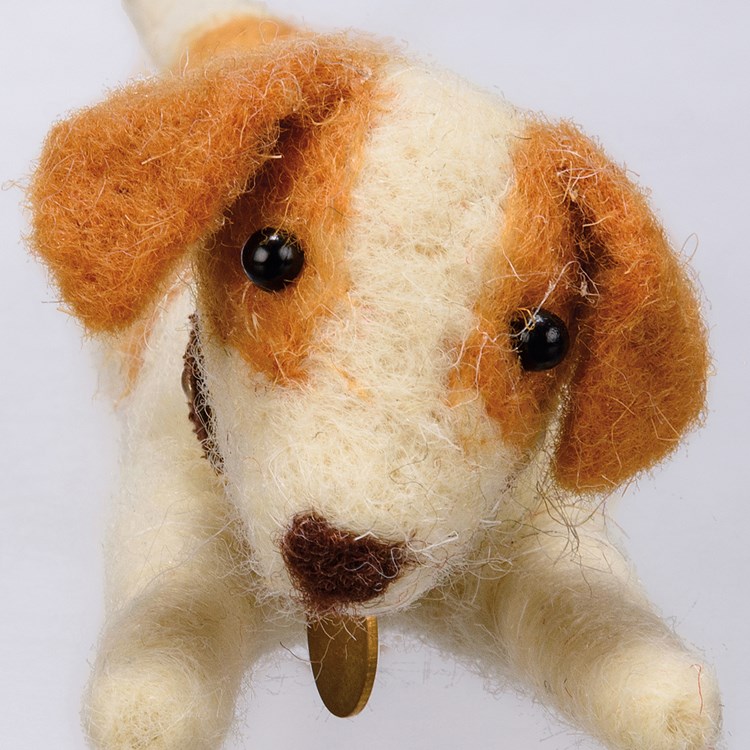 Terrier Critter - Felt, Plastic
