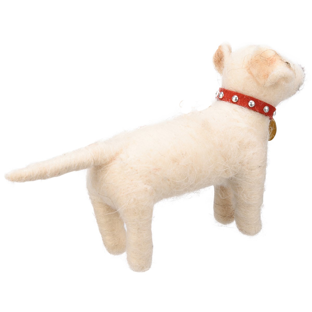 Lab Pup With Collar Critter - Felt, Polyester, Plastic