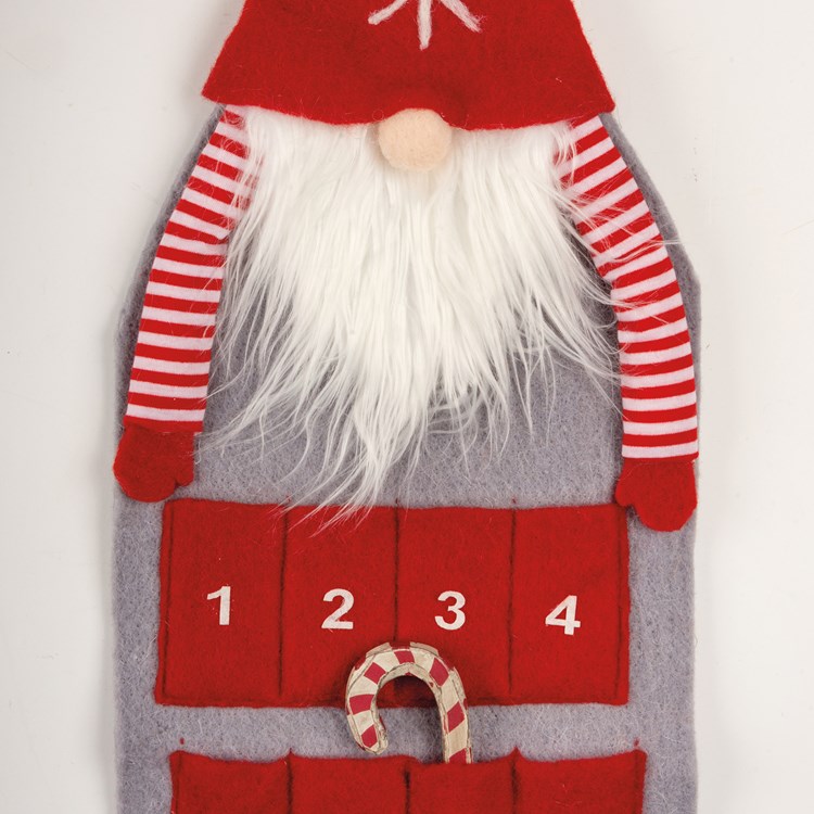 Santa Gnome Countdown - Felt