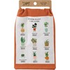 Plant Guide Kitchen Towel - Cotton