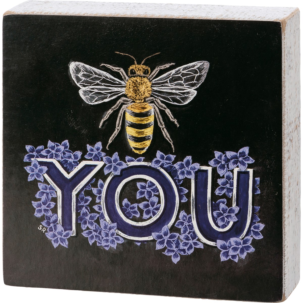 Bee You Chalk Sign - Wood, Paper