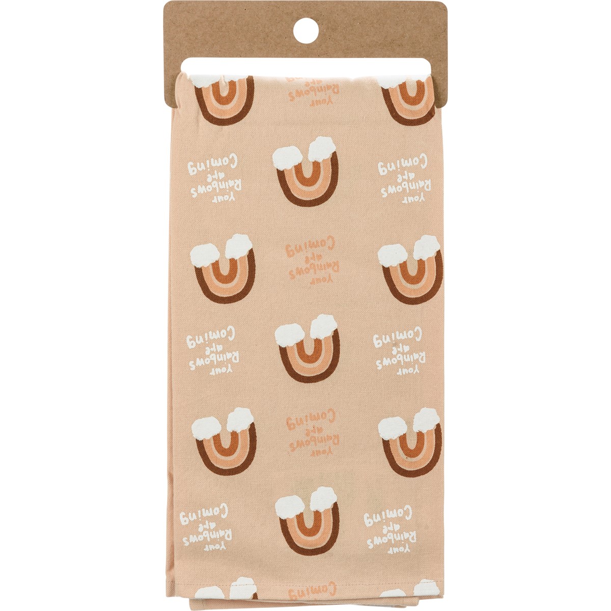 Your Rainbows Are Coming Kitchen Towel - Cotton
