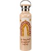 Be Someone's Sunshine Today Insulated Bottle - Stainless Steel, Bamboo