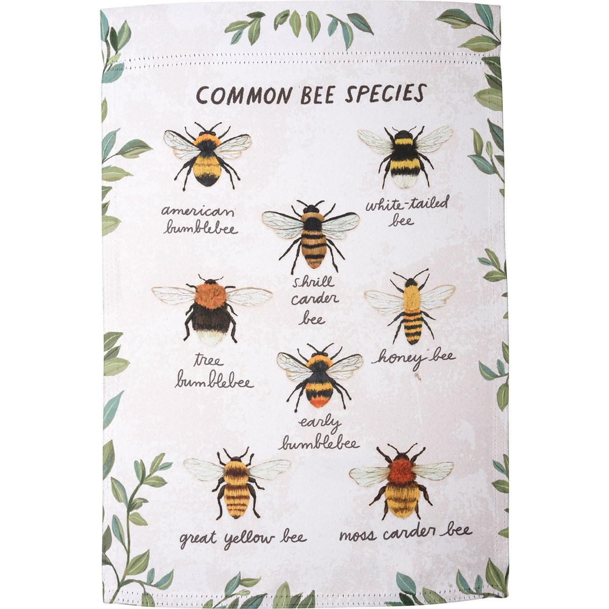 Common Bees Garden Flag - Polyester