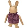 Doll - Daisy Rabbit - 5.50" x 11" x 3.25" - Cotton, Wood, Wire, Plastic