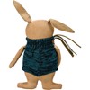 Doll - Peter Rabbit - 6" x 12" x 3.50" - Cotton, Wood, Wire, Plastic