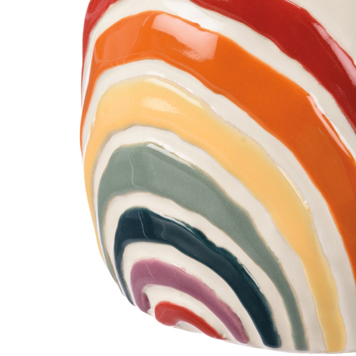 Rainbow Vase - Ceramic