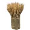 Small Wheat Bundle Bouquet - Natural Foliage, Wire, Feathers