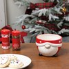 Santa Gnome Red Small Bowl - Ceramic