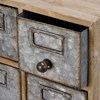 Cube Drawers Desk Organizer - Wood, Metal