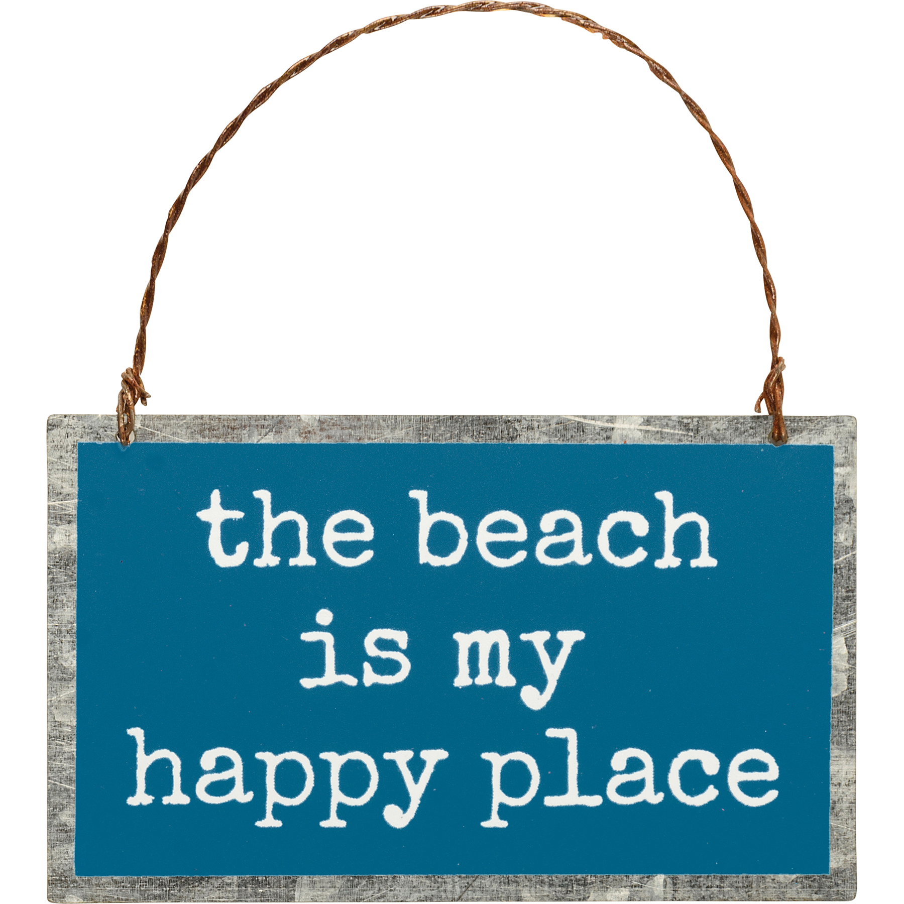 The Beach Is My Happy Place Ornament Primitives By Kathy