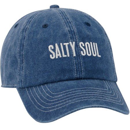 Salty Soul Baseball Cap - Cotton, Metal