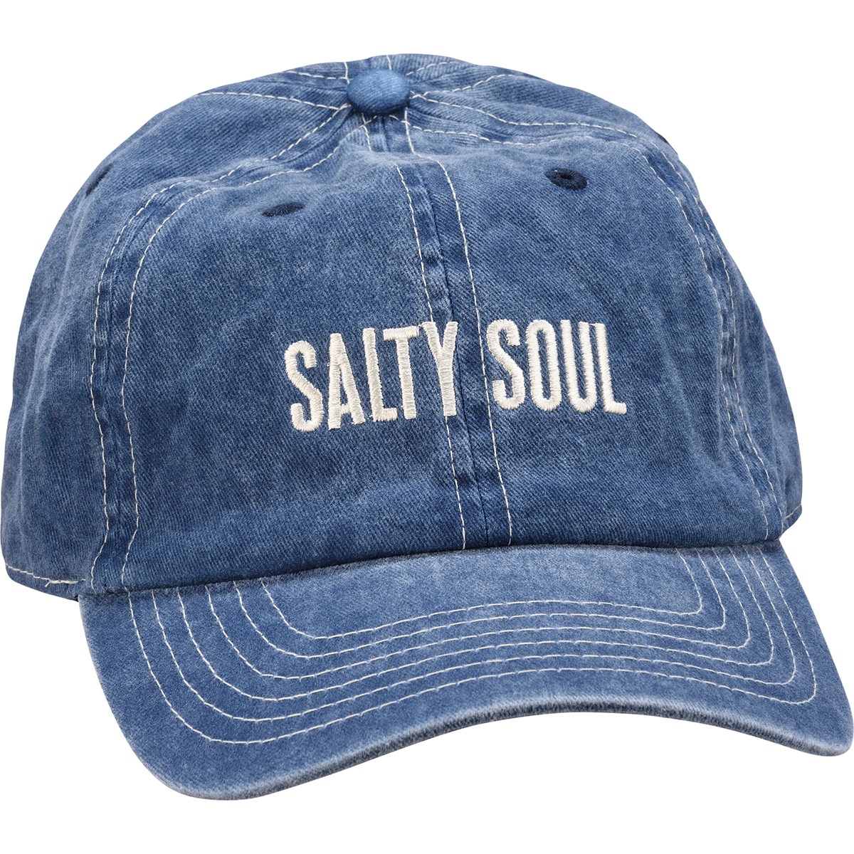 Baseball Cap - Salty Soul - One Size Fits Most - Cotton, Metal